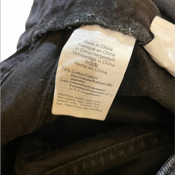 Madewell Lunar Wash Raw Edge Hem Skinny Leg Denim Jean Overalls - Picture 9 of 10